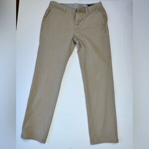Bonobos Slim Fit Chino Pants Khaki 32x30 Stretch Casual Dress